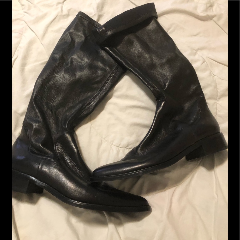 Van Eli, Black knee high boots